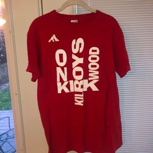 Red Kilroys on Kirkwood indiana IU tshirt